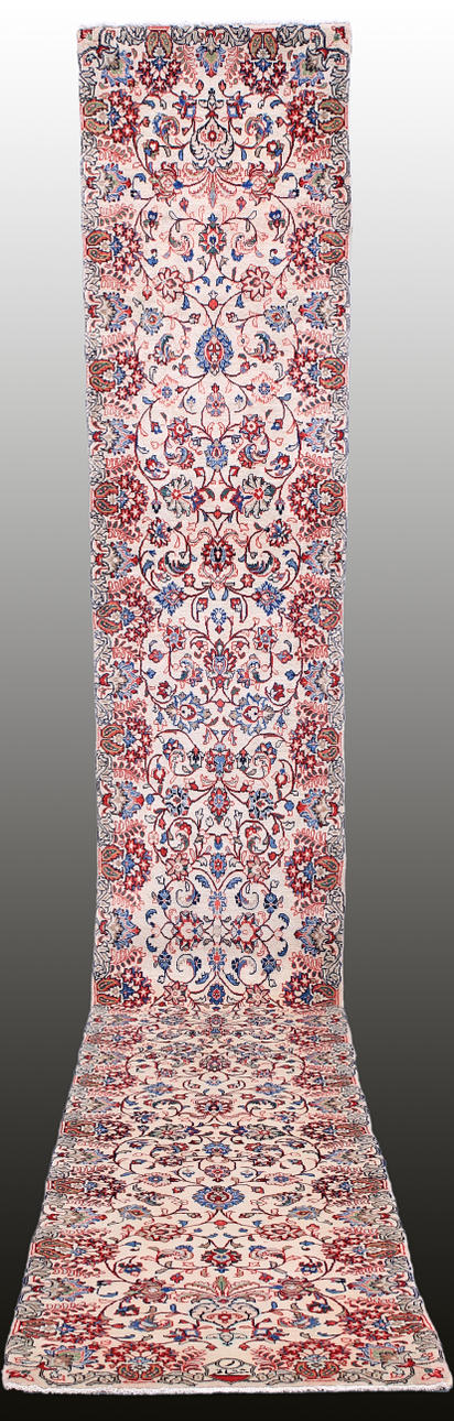 MATTA, Persisk, Kirman Lavar, gallerimodell, 520 x 78 cm.