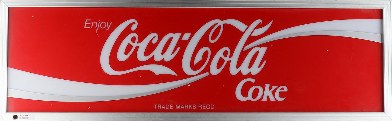 REKLAMSKYLT, Coca-Cola, samtida.