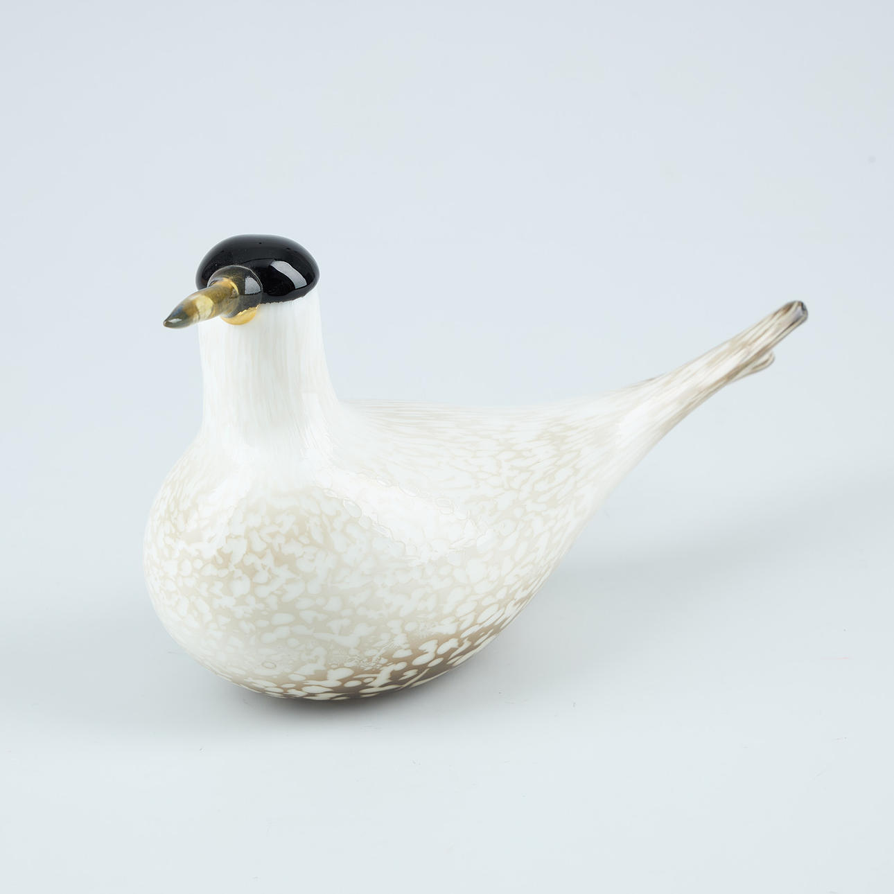 OIVA TOIKKA. GLASS BIRD FIGURINE, Arctic tern (Laspintiira