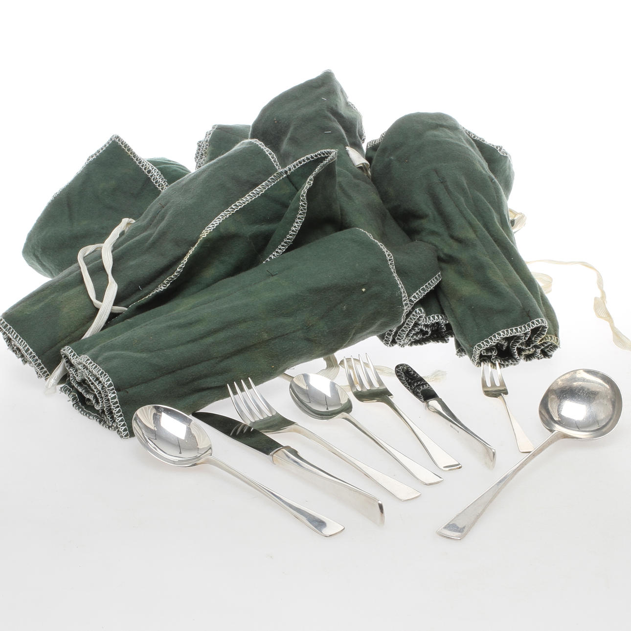 BESTICKSERVIS, 81 delar, silver, "Sten Sture", Eric Löfman, MGAB.