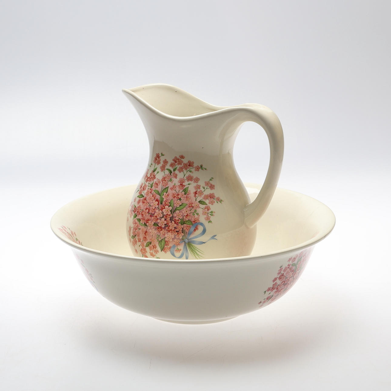 WASCHBECKEN, 2 Stück Burleigh, England.