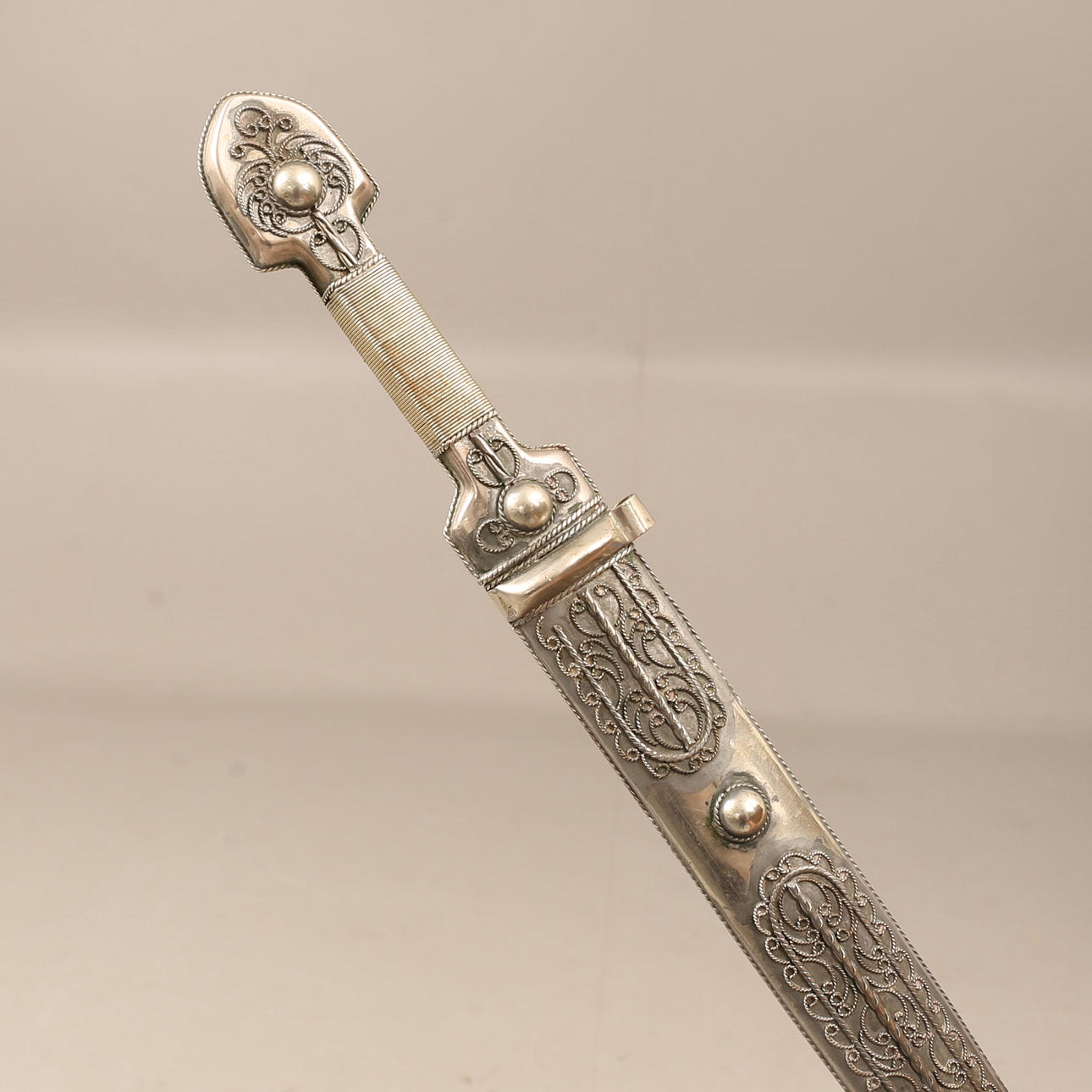 A 20th century Eastern European kindjal dagger.
