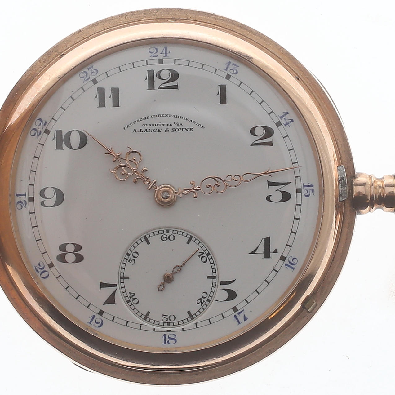 FICKUR, 14K guld, A.Lange & Söhne, 1900-tal, totalvikt 94,56 gram.