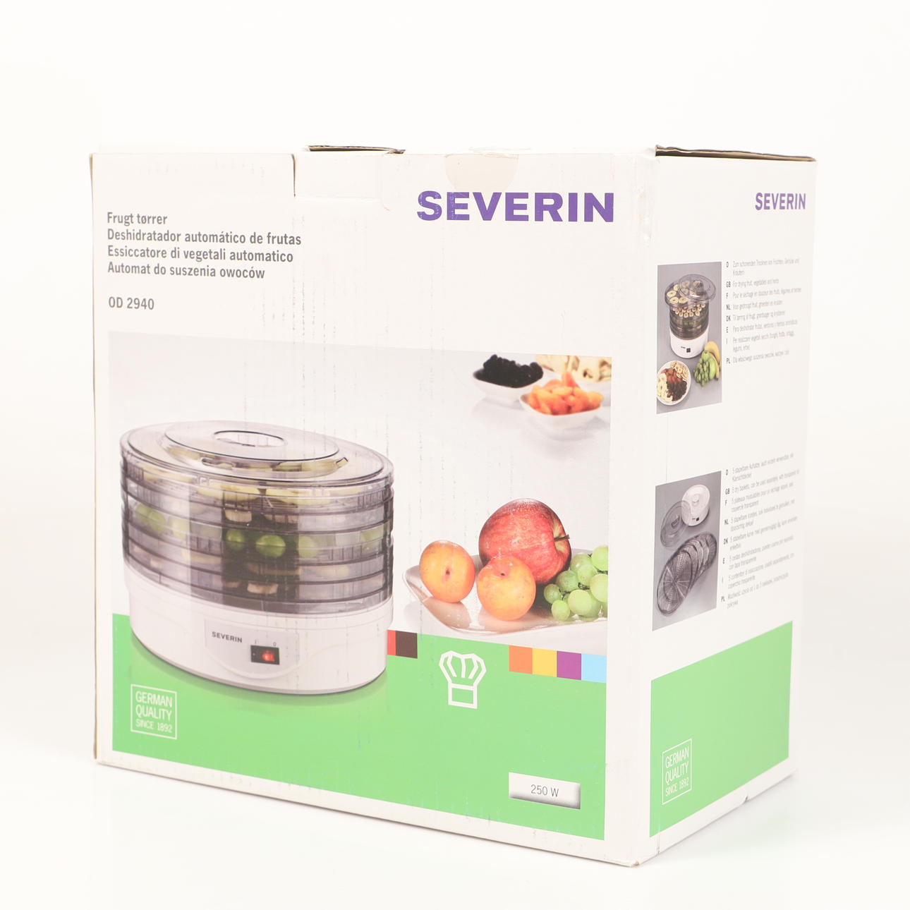 SVAMP- OCH FRUKTTORK, OD 2940, Severin.