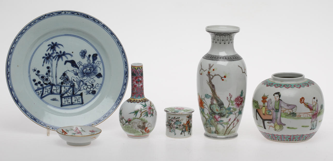 PARTI PORSLIN, 6 delar, Kina.