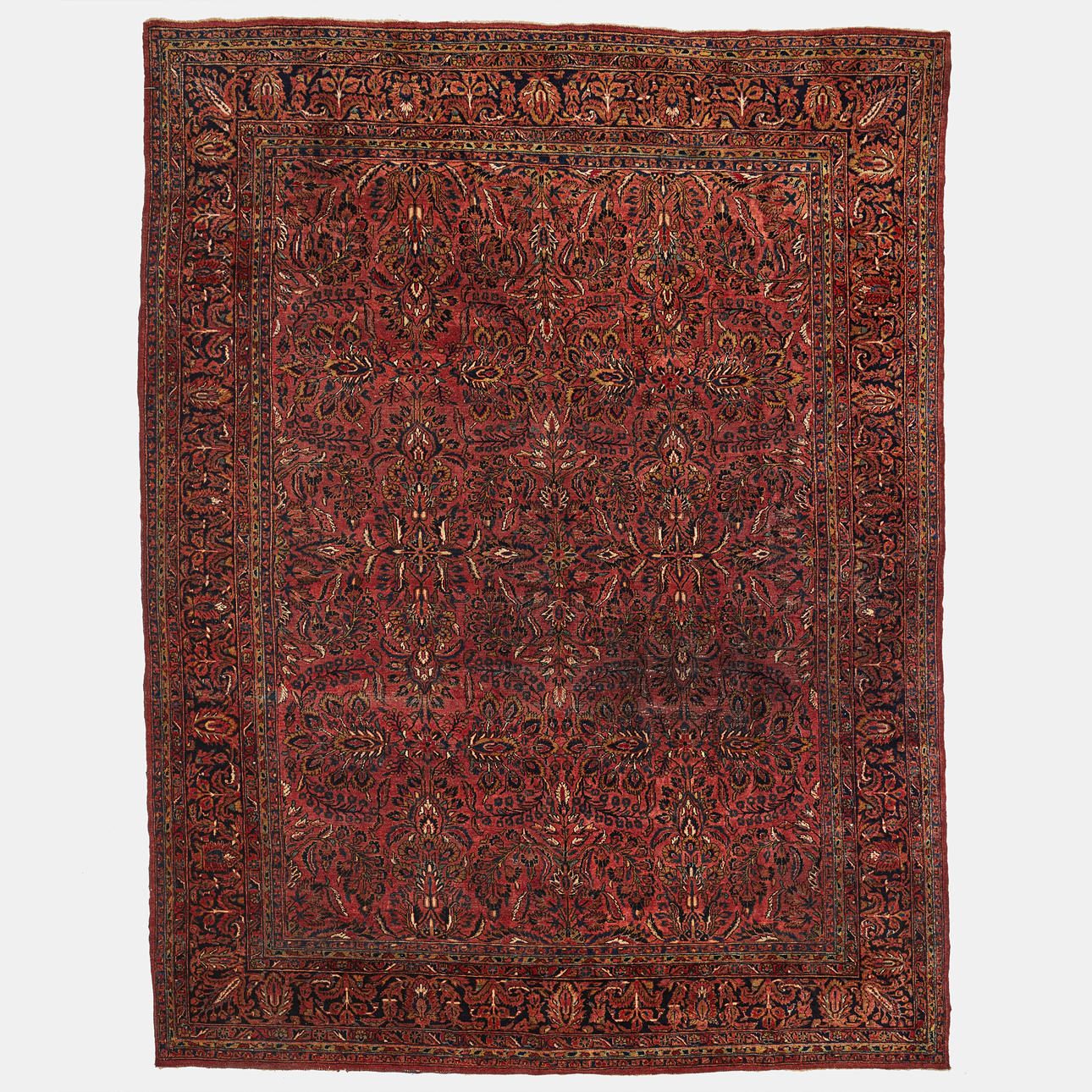 ORIENTALSK TÆPPE, Sarouk, antik, 356 x 274 cm.