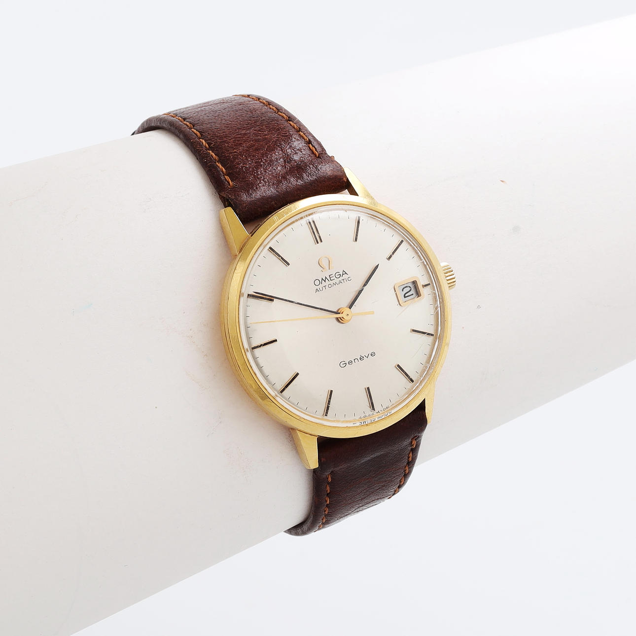 ARMBANDSUR, Guld, 18k, automatic, Omega Genevé.
