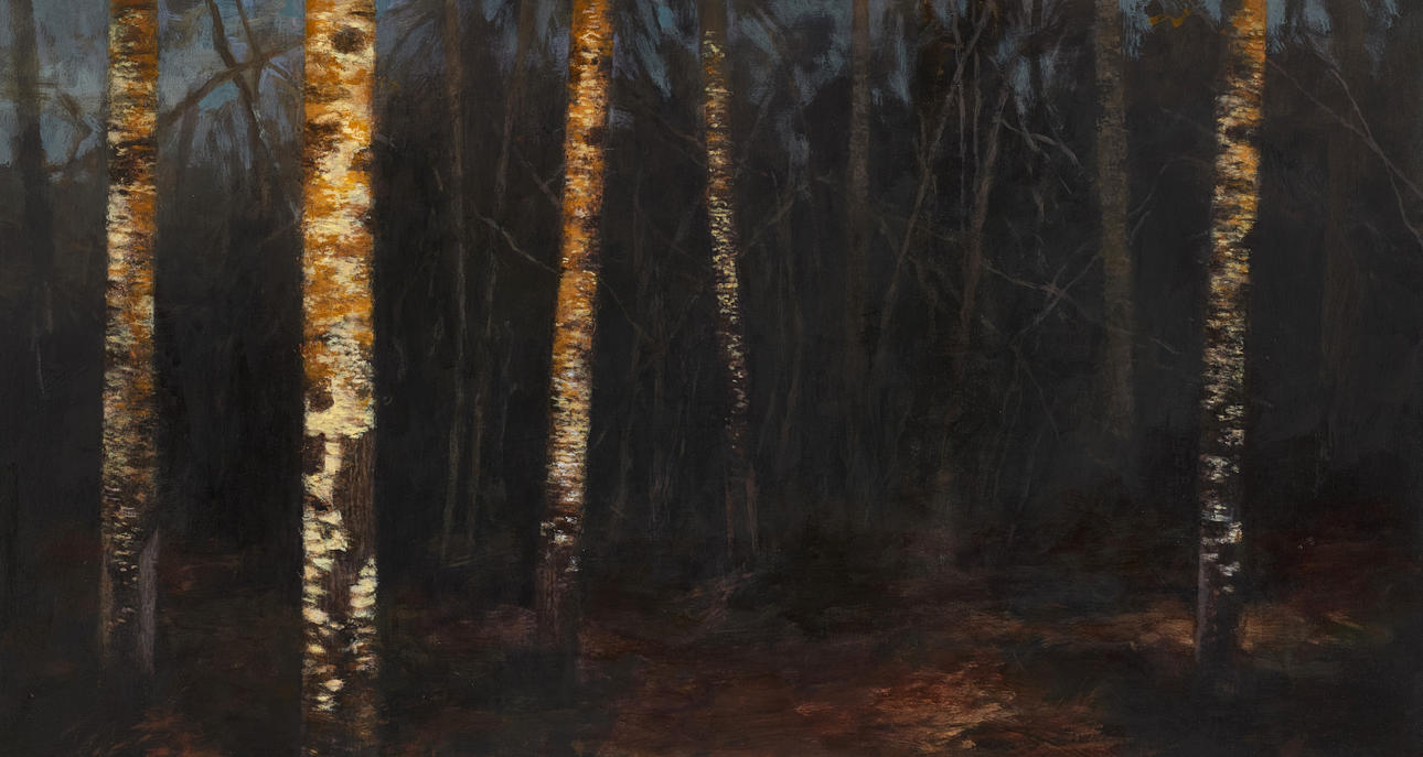 ANDERS UDD (born 1958), “Aspar”, signed and dated atergo 2024, acrylic on panel.