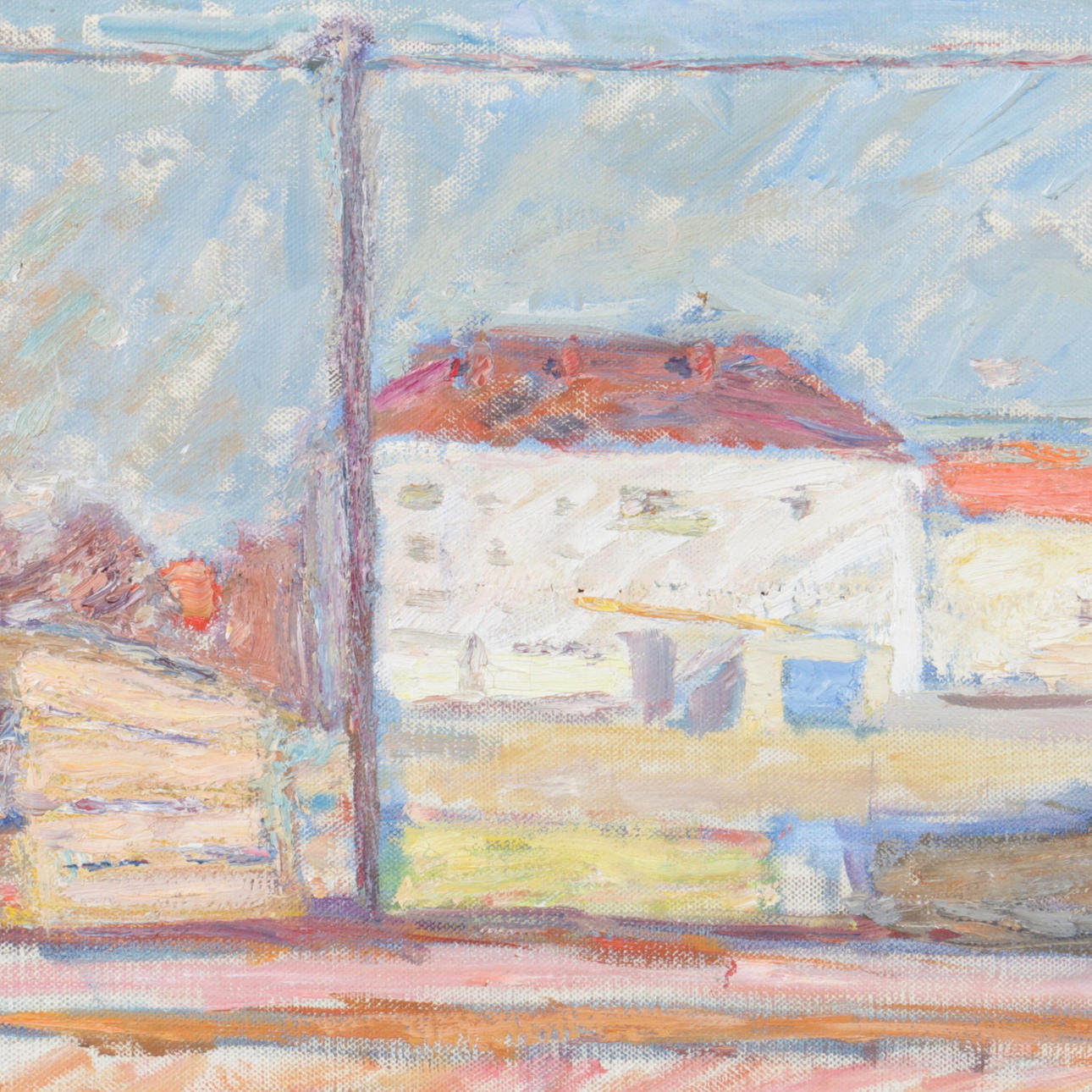 ERIK BIRGER GUSTAVSSON. Olja på duk, uppfäst på pannå, signerad samt daterad -43.