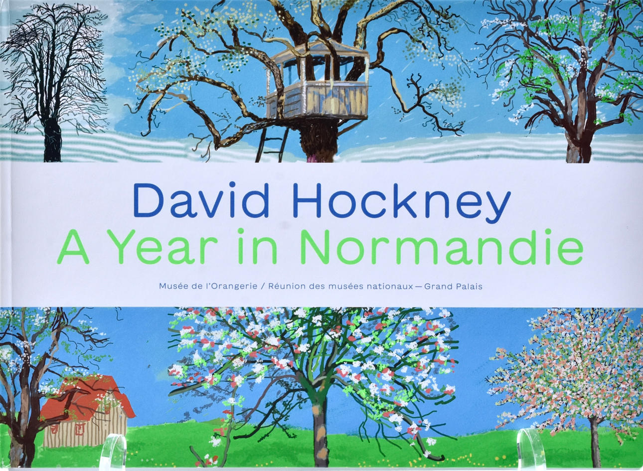 DAVID HOCKNEY. Libro, «Un año en Normandía».