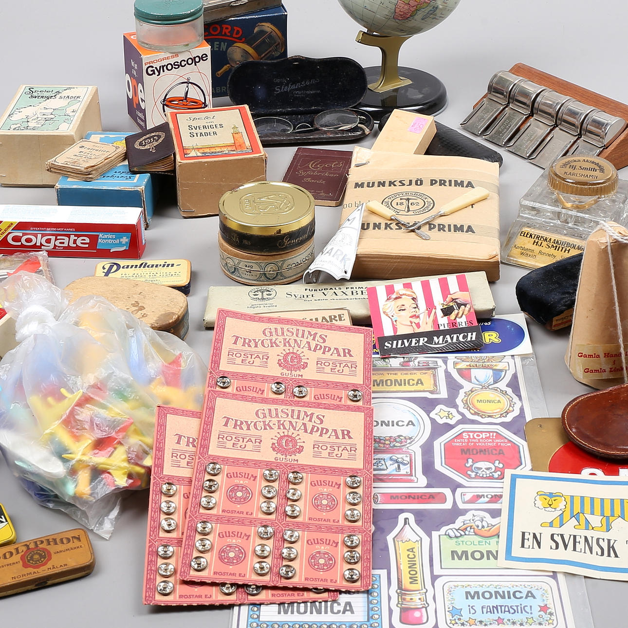 Samlerobjekter, fest, 20. århundrede.