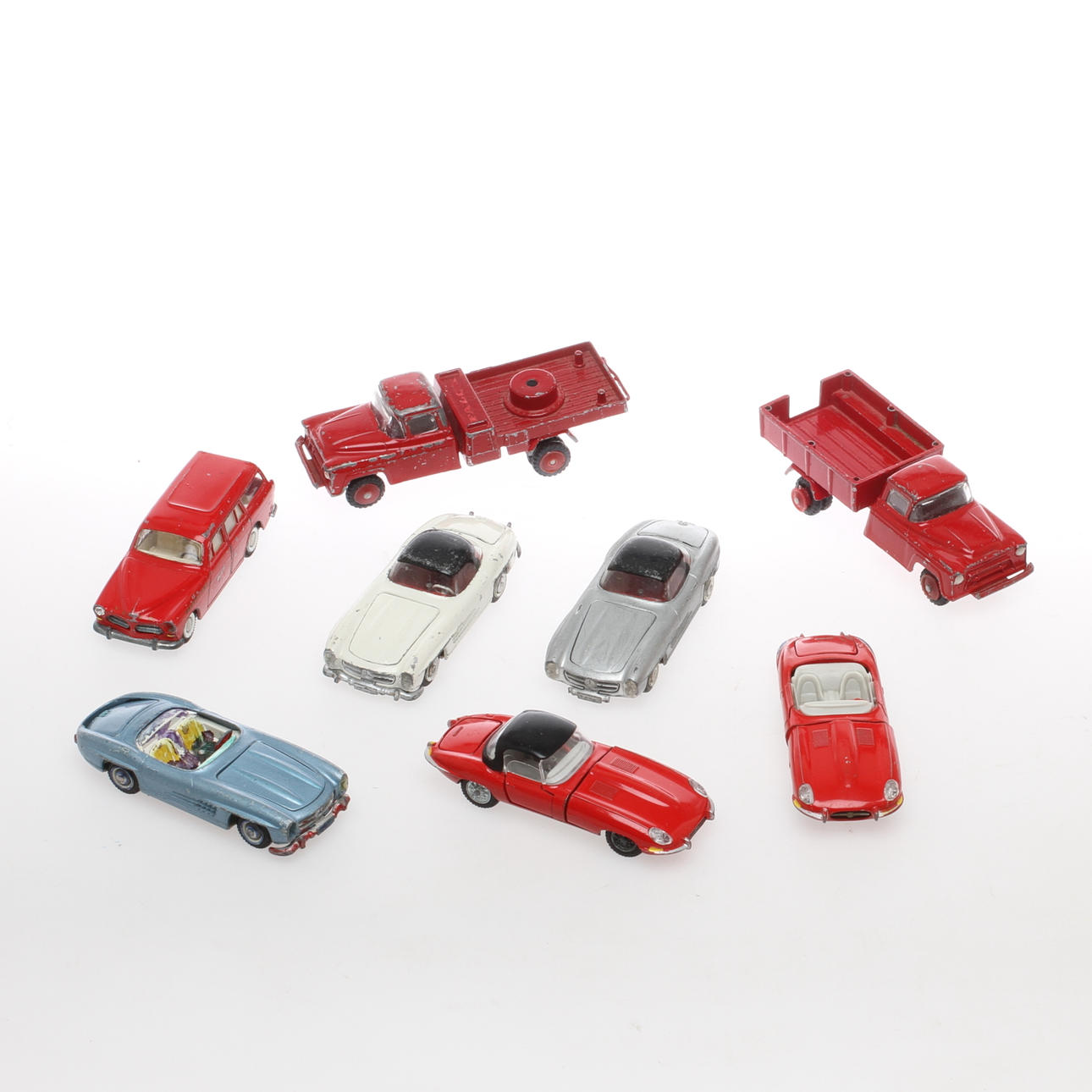 TEKNO bilar 8 stycken. Varav en Wilmer.