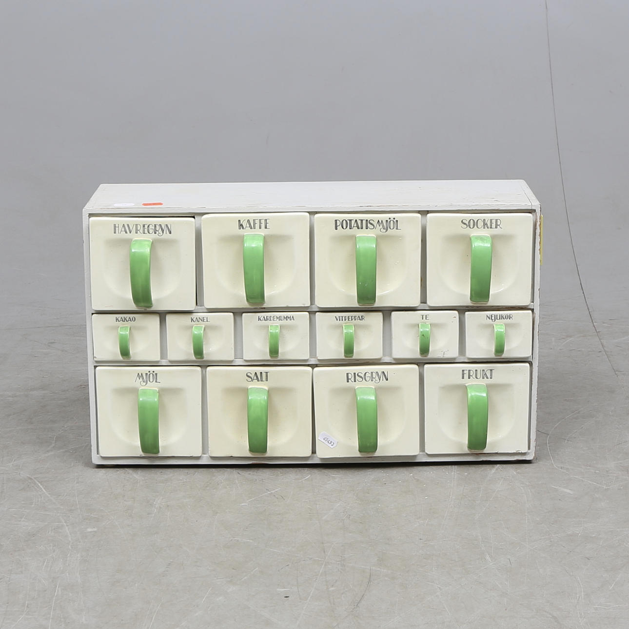 KRYDD -OCH SPECERIHYLLA, "Veranda", Gefle, 1900-talets mitt.