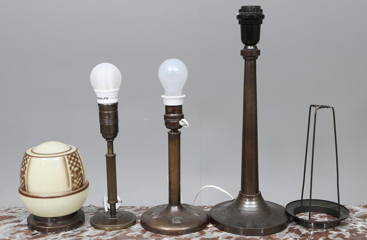 ARMATURER, 4 st, 1900-tal.