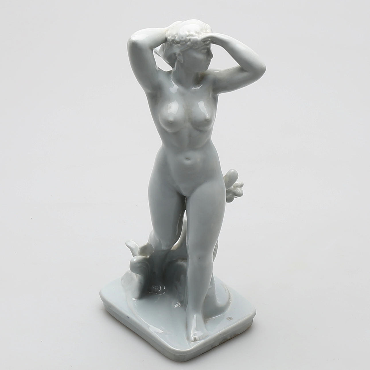 FIGUR, Porslin 'Flora', Arthur Percy, Gefle.