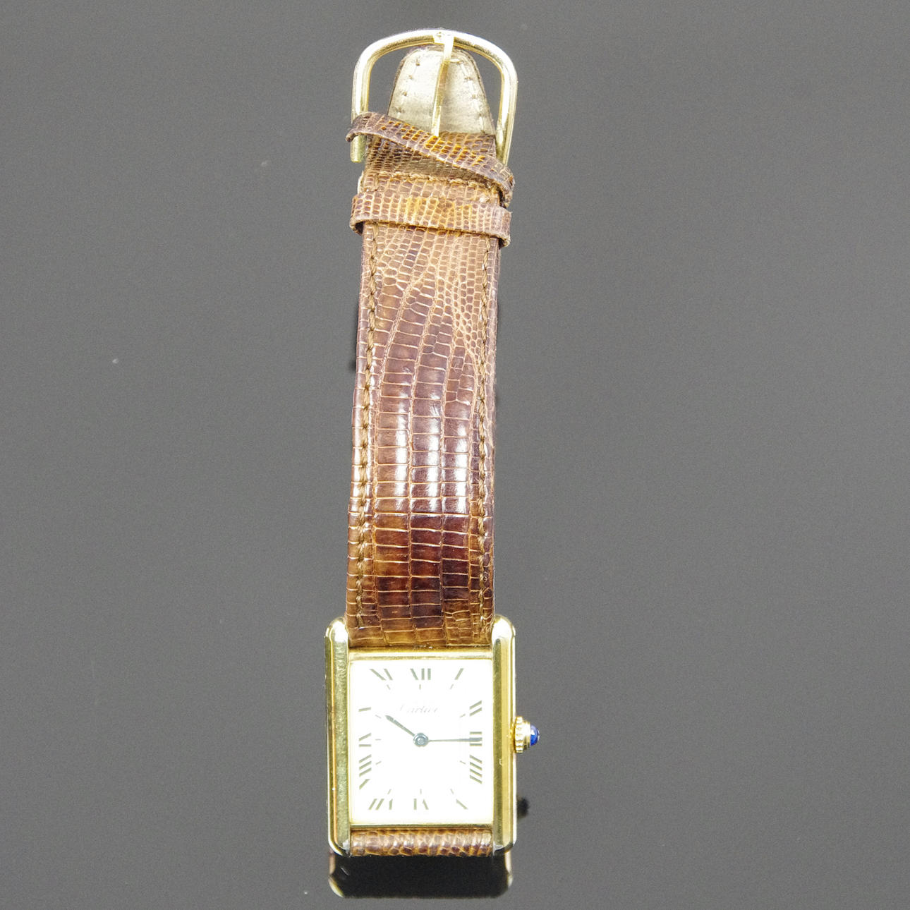 DAMARMBANDSUR, Cartier Tank Vermeil.