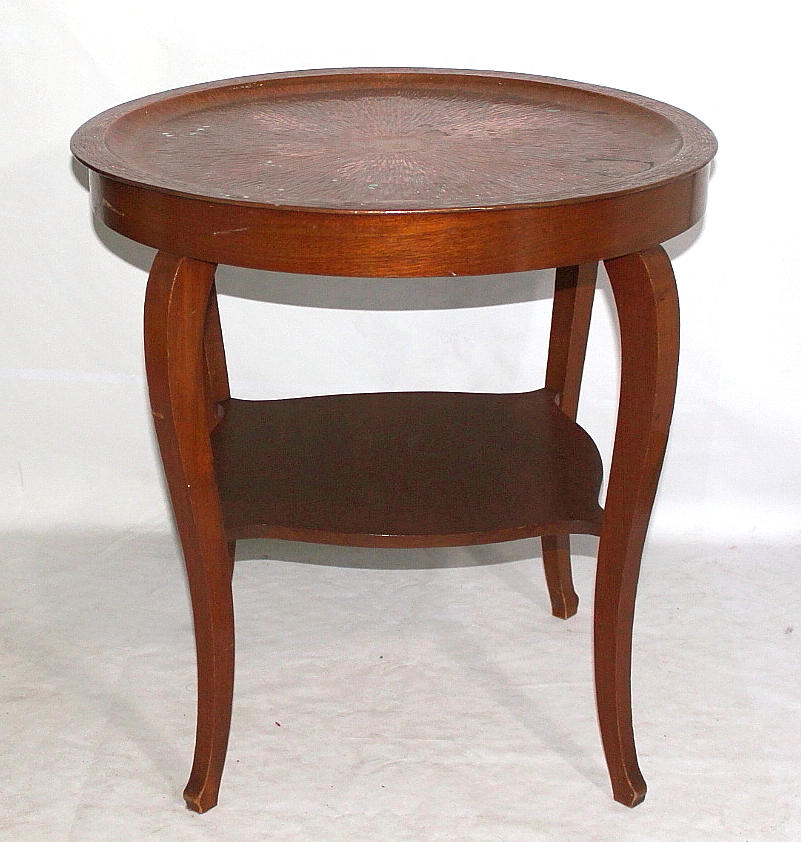 BRICKBORD, med kopparbricka.