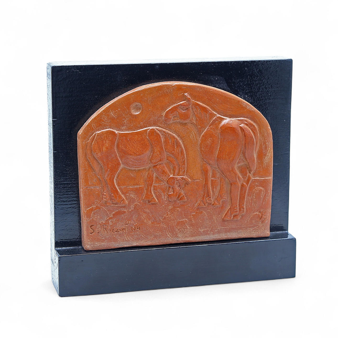 SERGI RICART. Two horses.