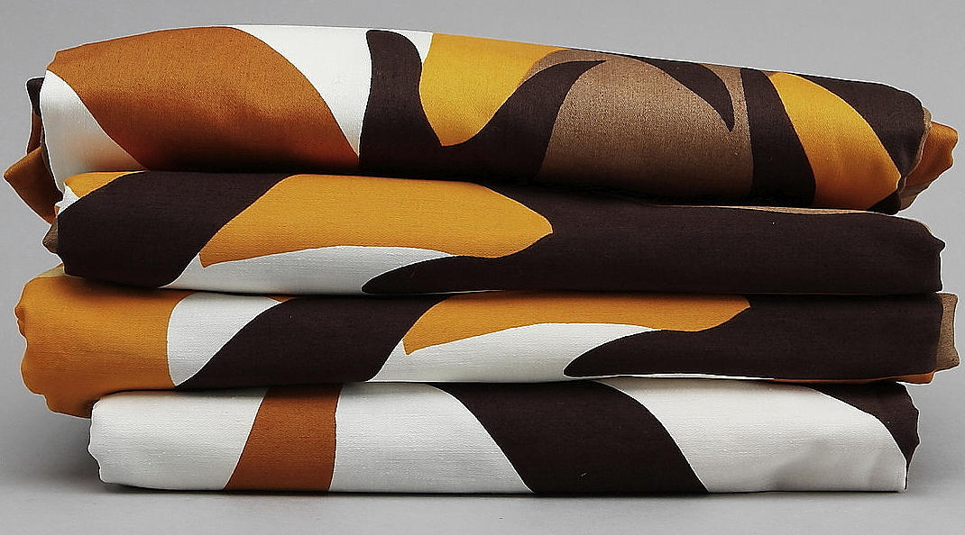 GARDINLÄNGDER, 4 st, "Liliana", Marjatta Metsovaara.