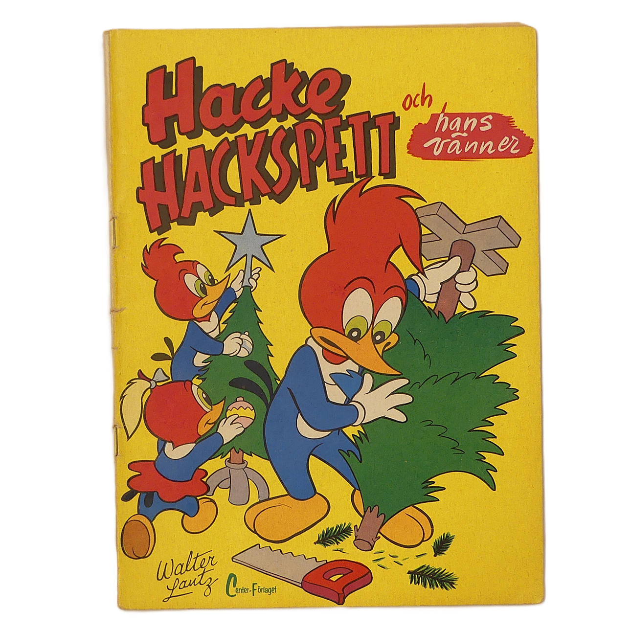 COMIC BOOK, “Hacke Hackspett och hans Vänner”, no 1 1956.