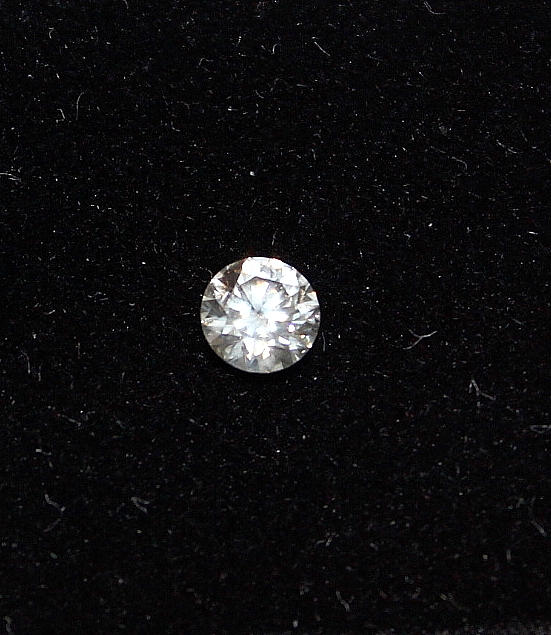 DIAMANT, lös, brilliantslipad, ca 0,50 carat.