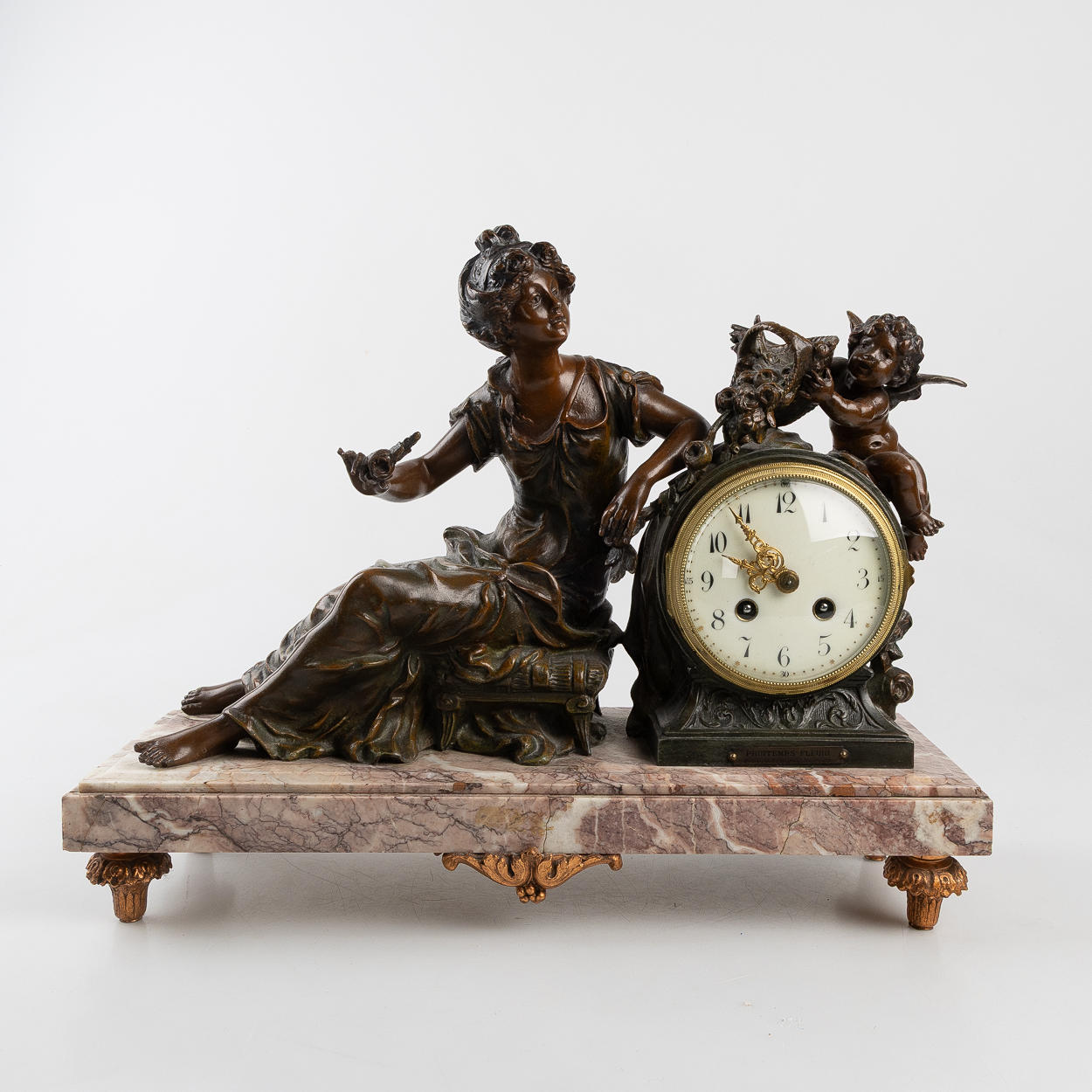 A French table pendant, 19th century.