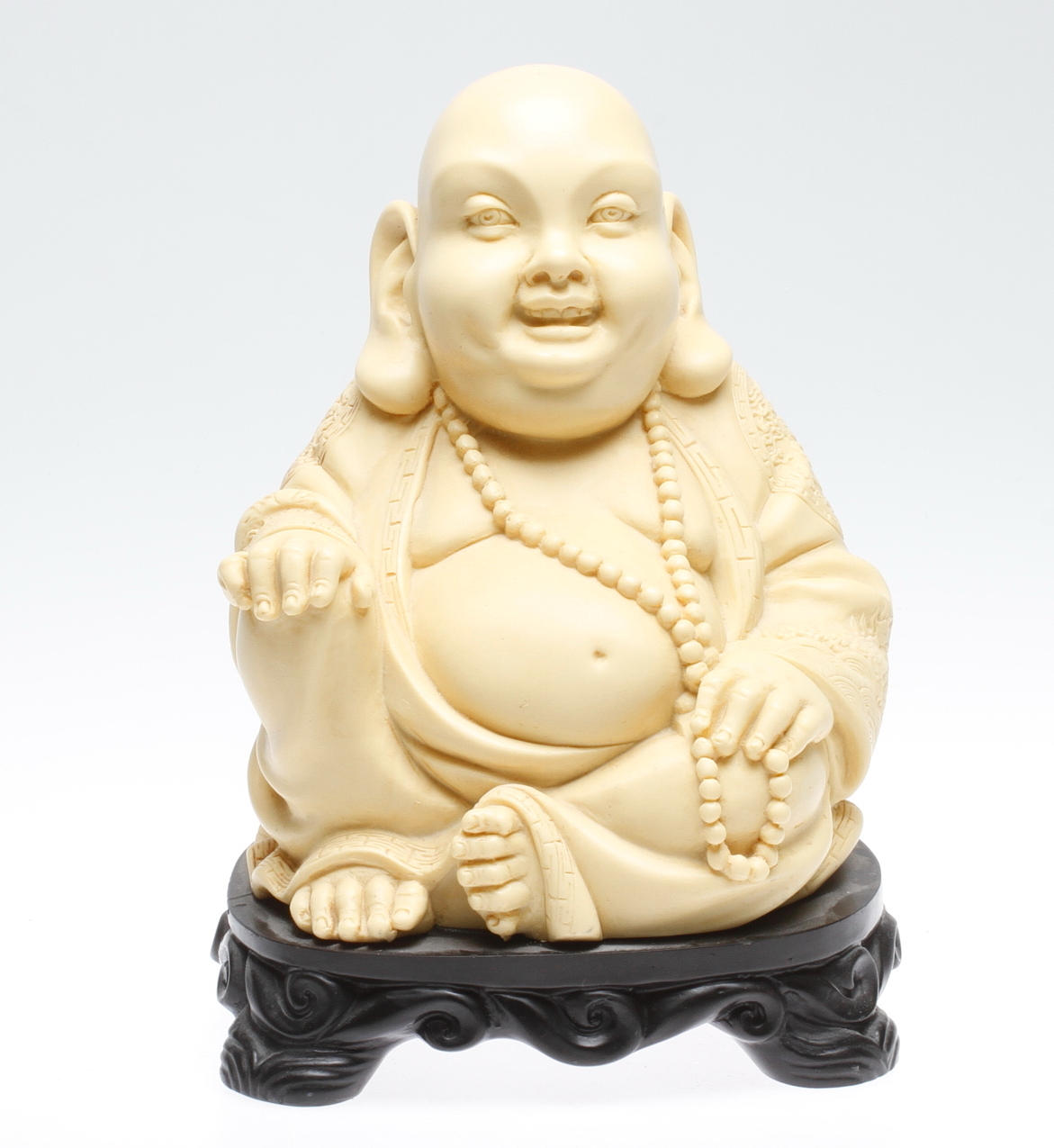 BUDDHA SCULPTURE, plastic.