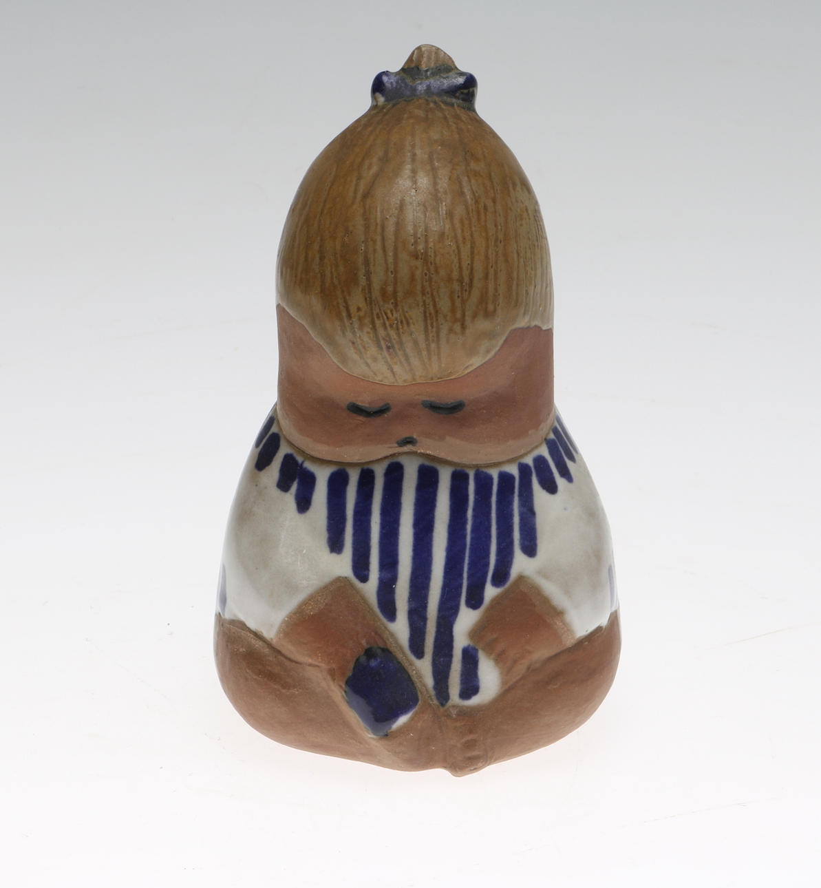 LISA LARSON. Figurin, stengods, "Johanna", Gustavsberg.