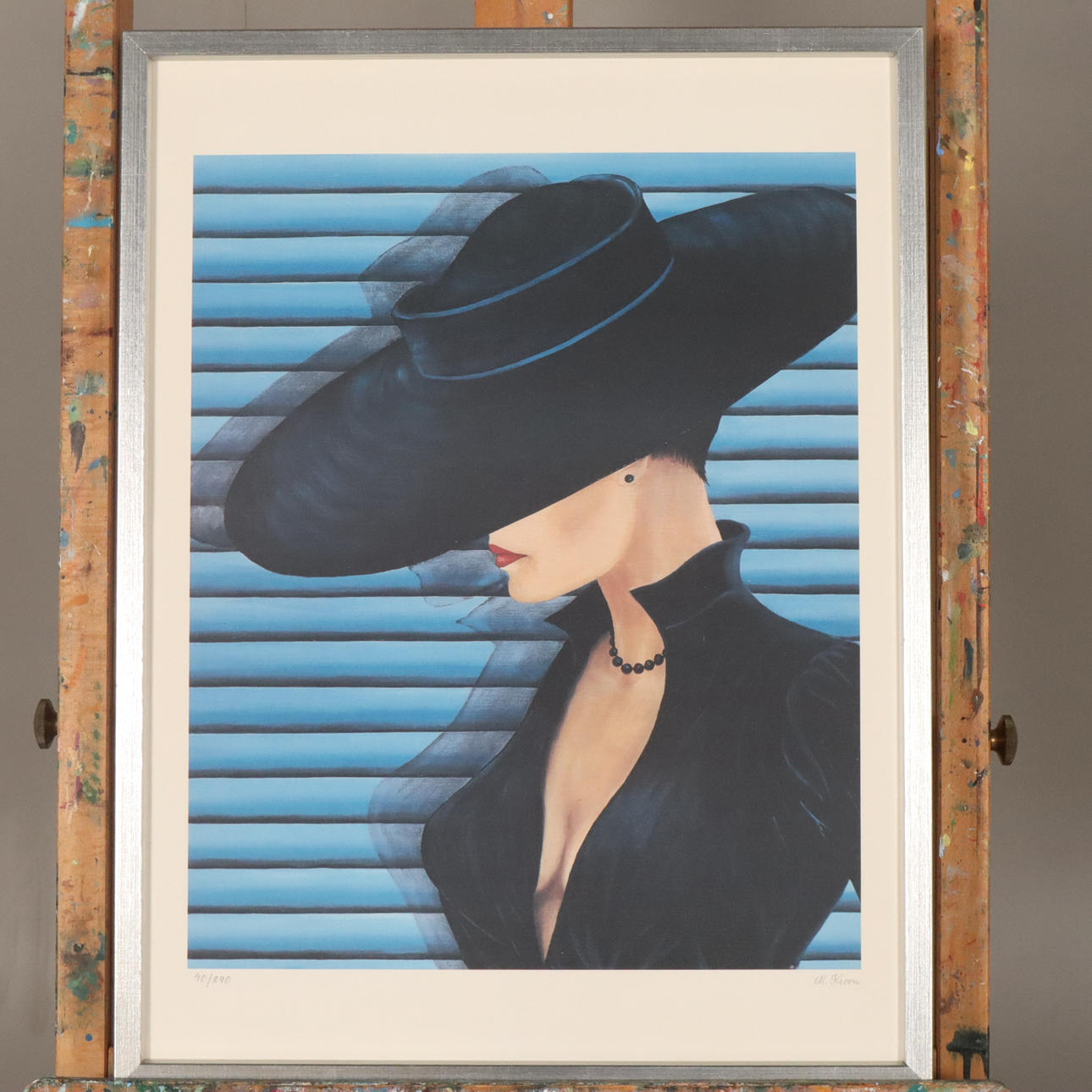 MARGARETA KROON. LITHOGRAPHY, signed and numbered.