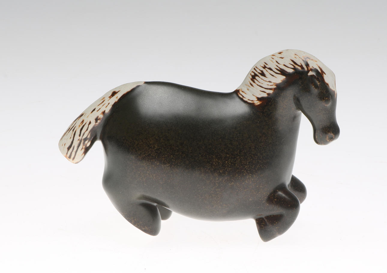 FIGURIN, häst, Stig Lindberg, Gustavsberg, 1900-tal.