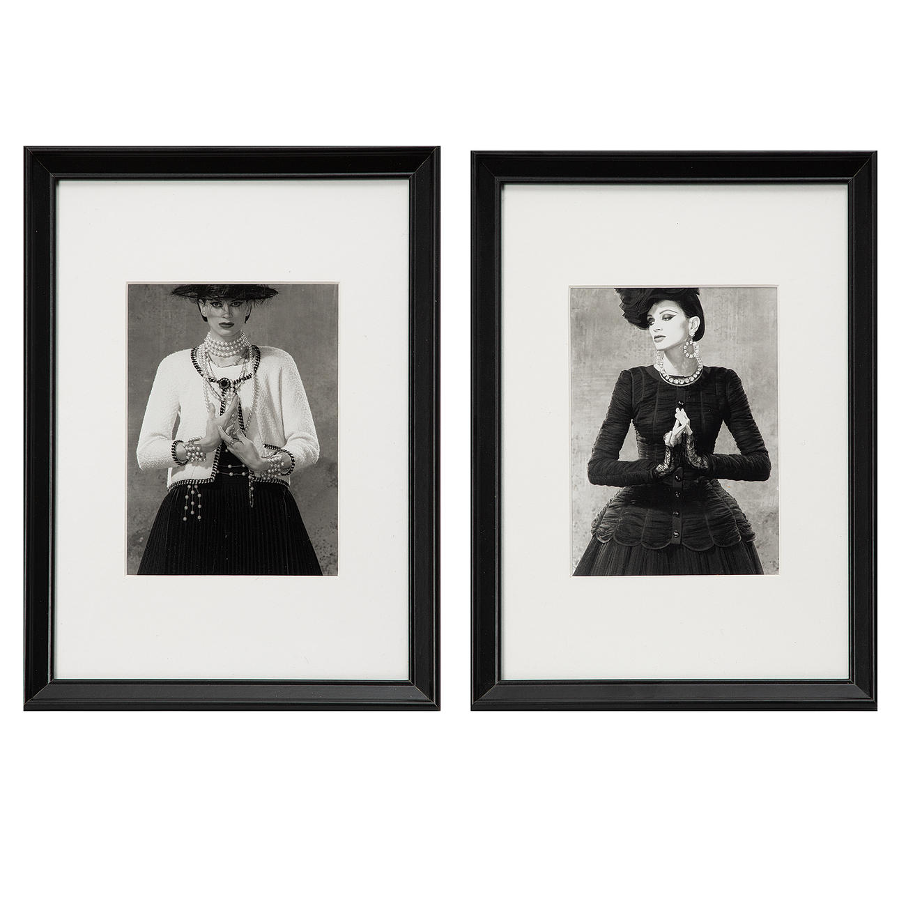 PHOTOGRAPHS. Two, Karl Lagerfeldt.