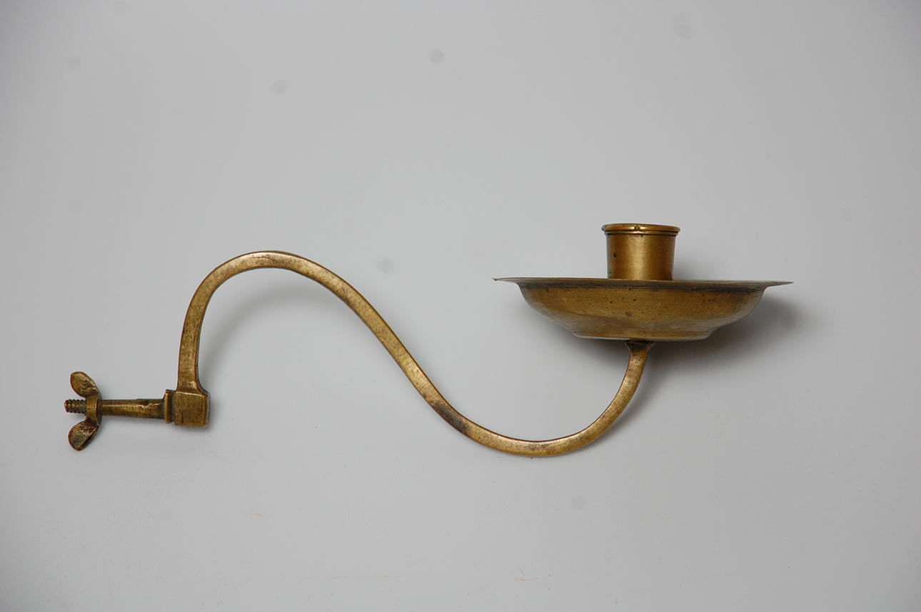 LJUSARM, till spegellampett, barock, 1700-talets början.