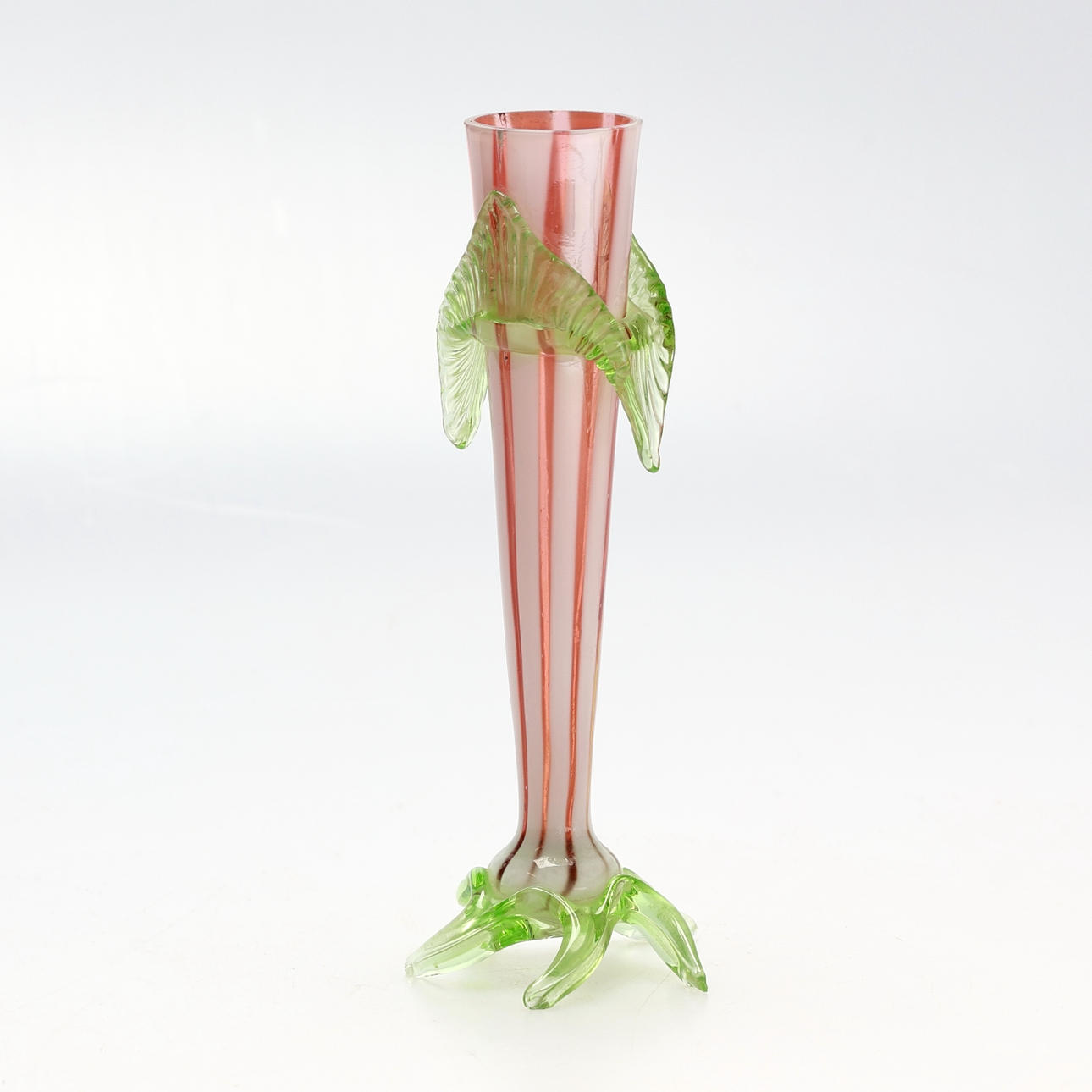 VASE. Murano glass, art deco style.