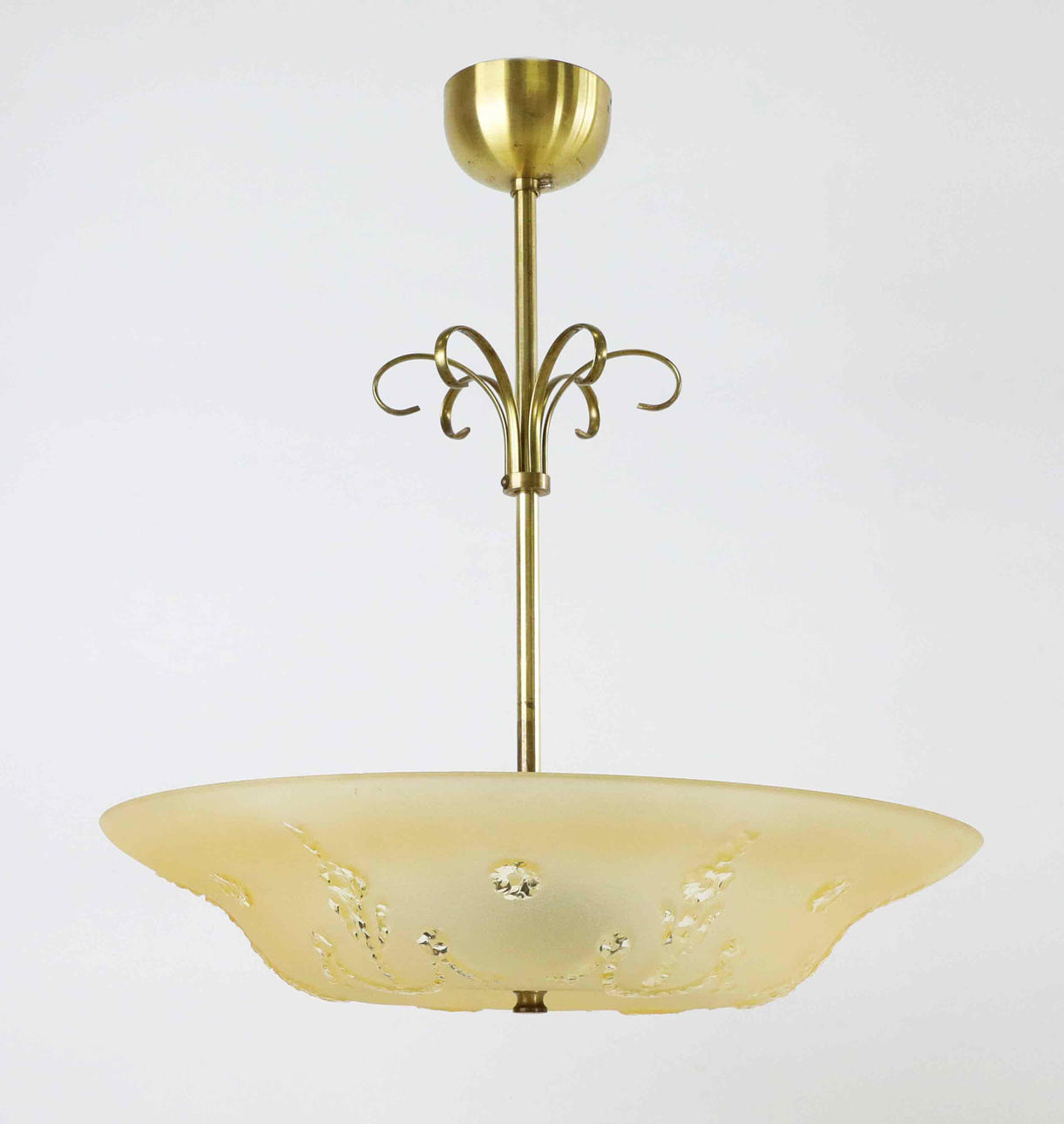 Moderne schwedische Deckenlampe, 1940er.