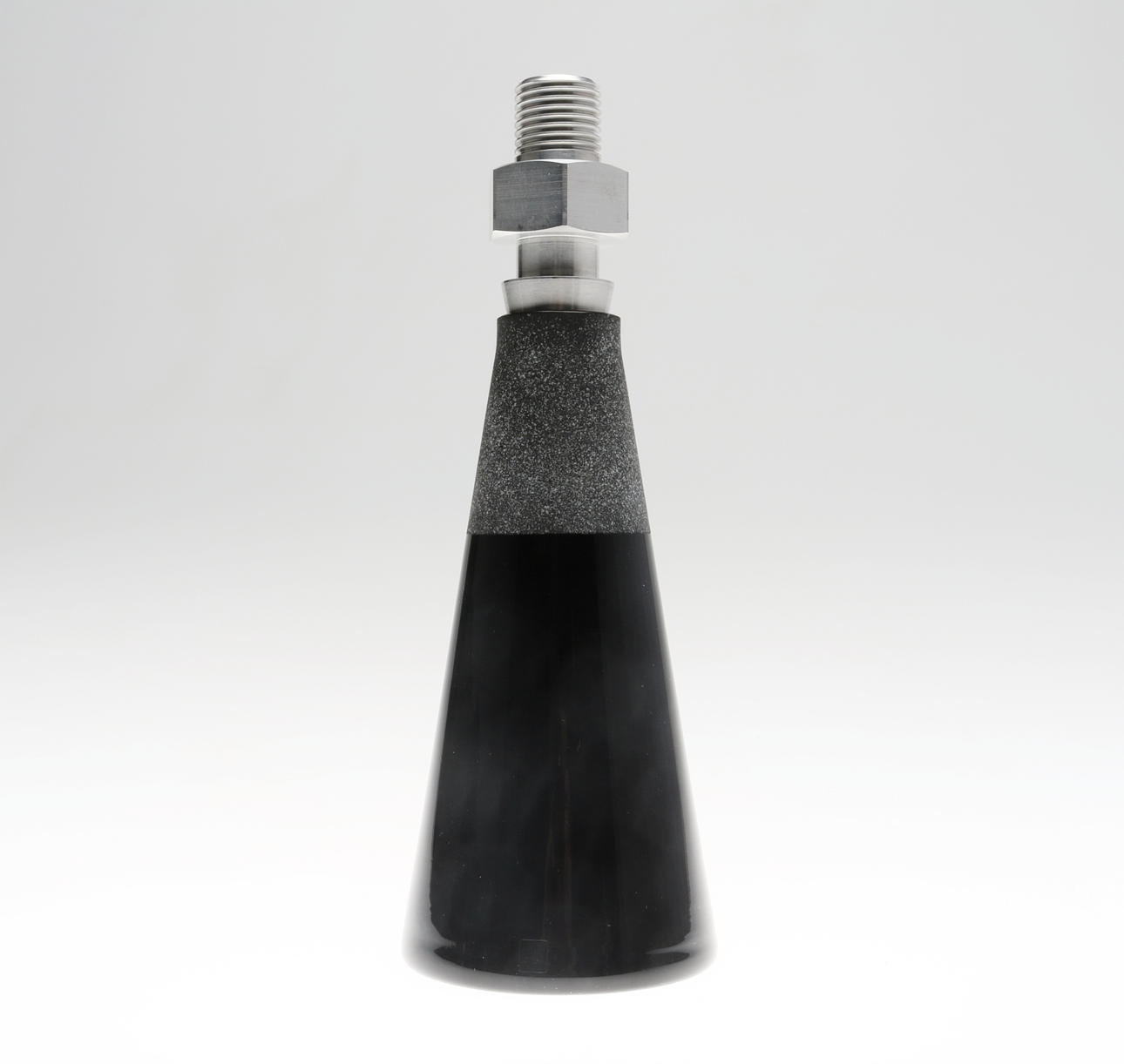 KONSTGLAS, karaff, Hexagon, Mats Jonasson, signerad.