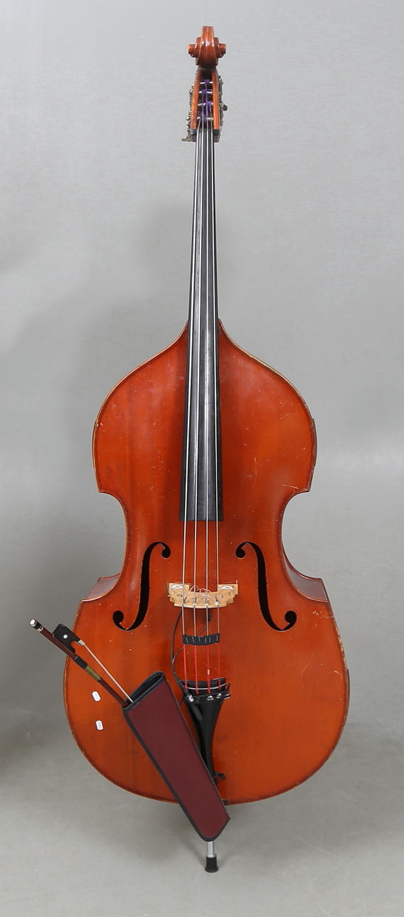 KONTRABASS, Otto Rubner, Cello Markneukirchen anno 1963.