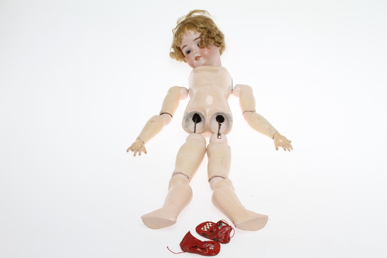 BISKVIDOCKA, SCHONOU&HOFFMEISTER? för KLEY&HAHN, ledad massakropp.