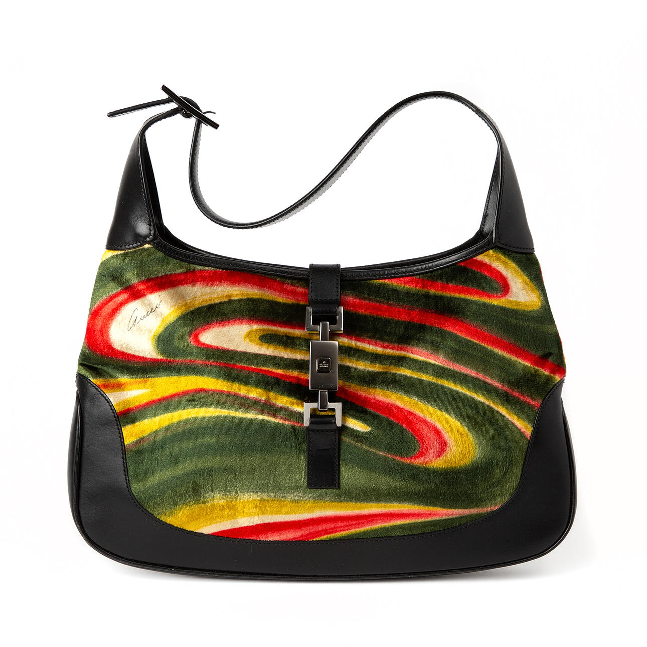 GUCCI. Bag, “Jackie”, leather, Italy.