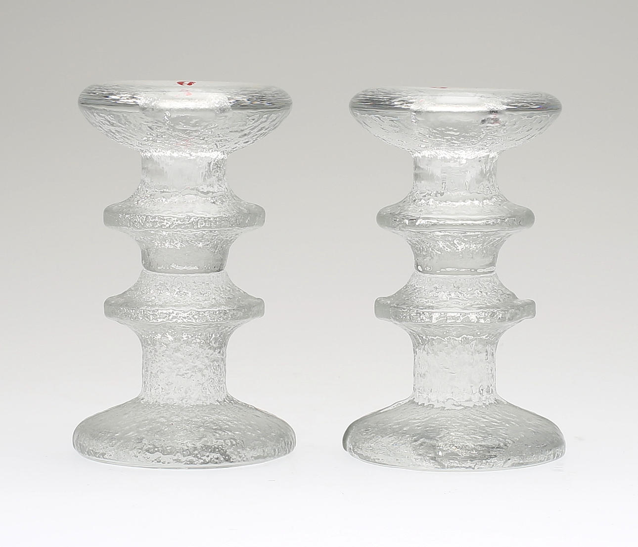 LJUSSTAKAR, ett par, "Festivo", Timo Sarpaneva, Iitala.