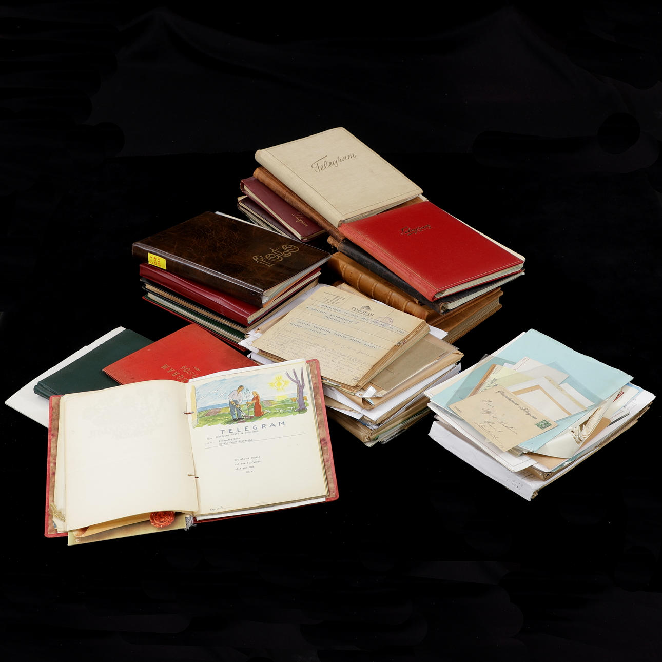 TELEGRAM, party, 20th century.