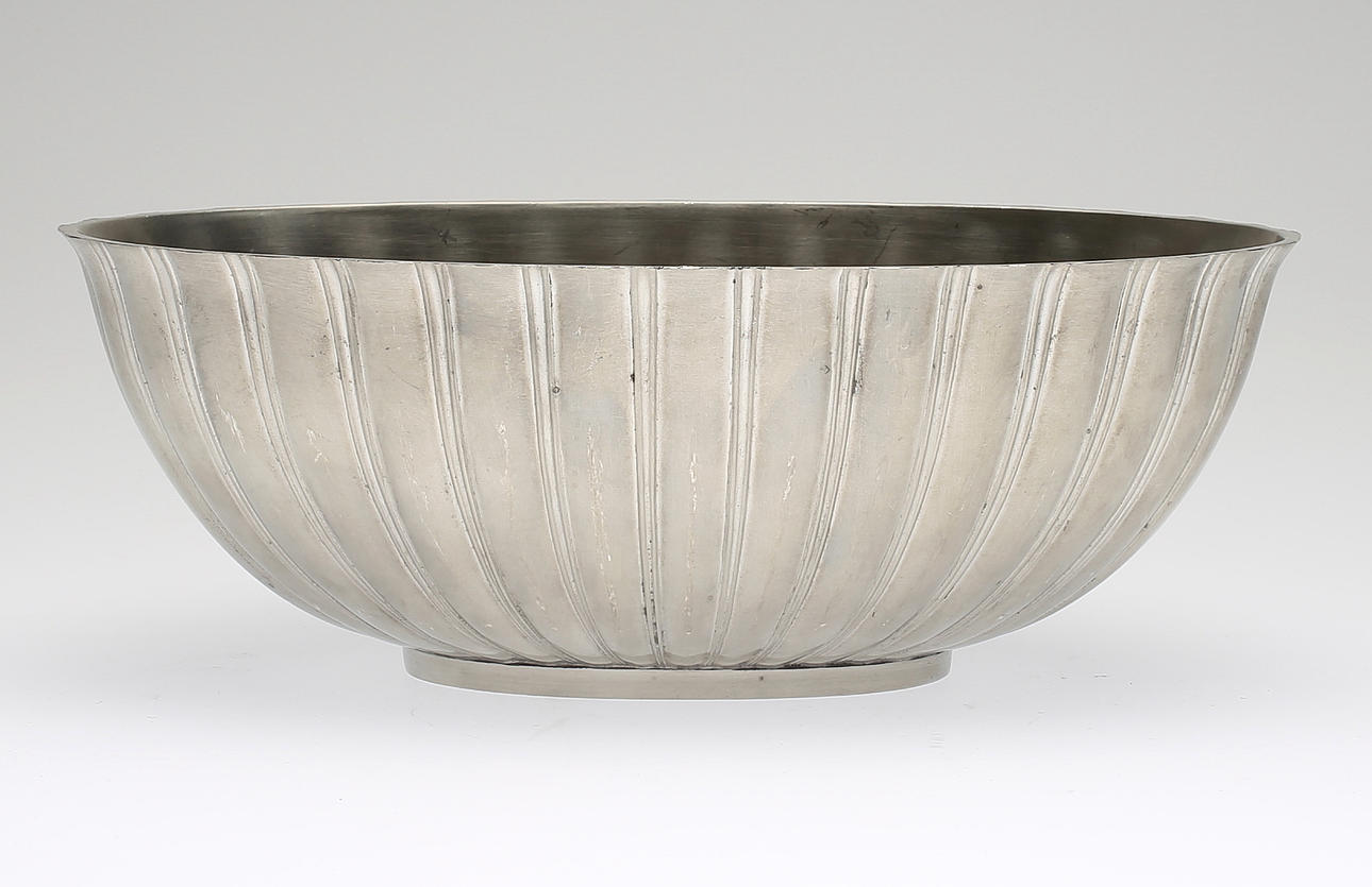 SKÅL, tenn, Just Andersen, Danmark.