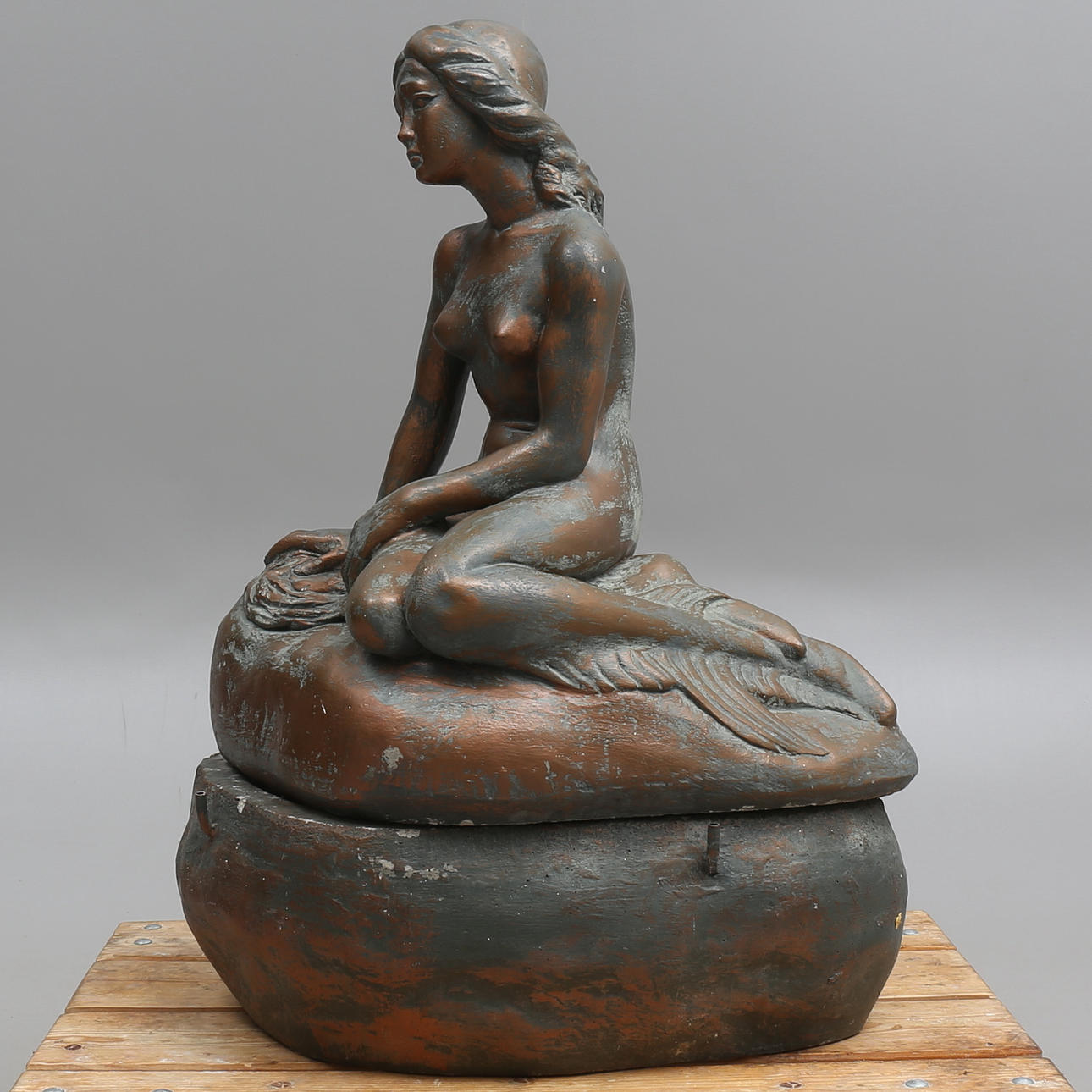 TRÄDGÅRDSFONTÄN, cement, Gino Manca, 1900-tal.