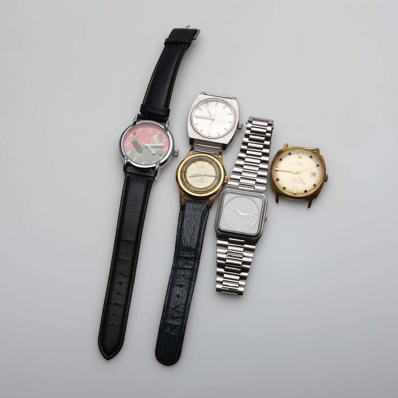 ARMBANDSUR, 5 st bl.a. Sigma automatic och Certina DS.