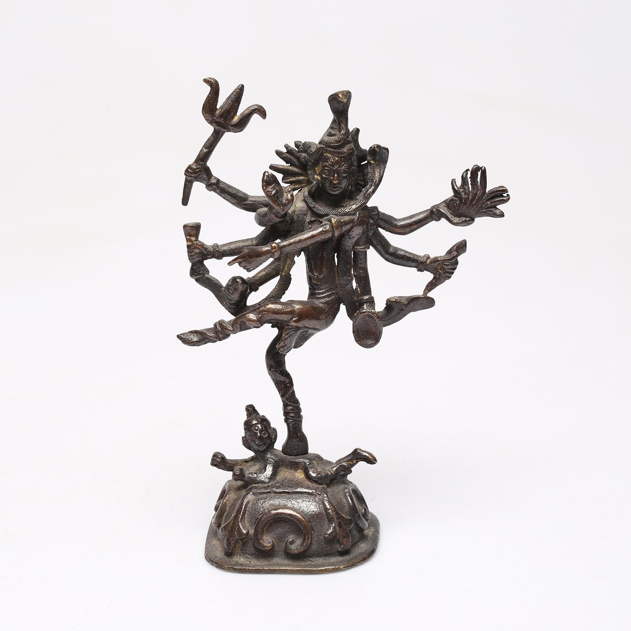 SKULPTUR, metall, orientalisk.