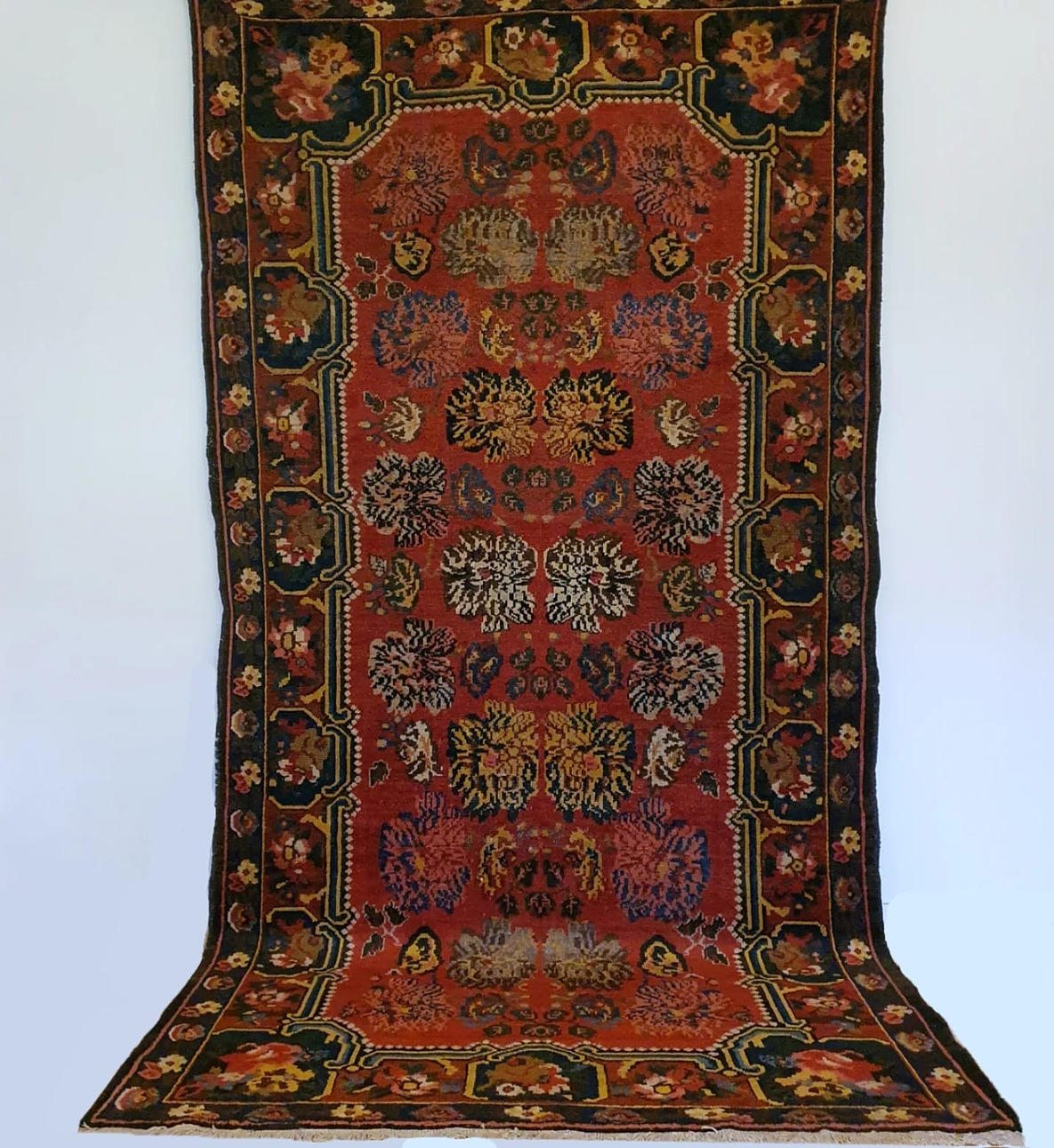 CARPET, oriental handmade, Bakhtiari, Antique.