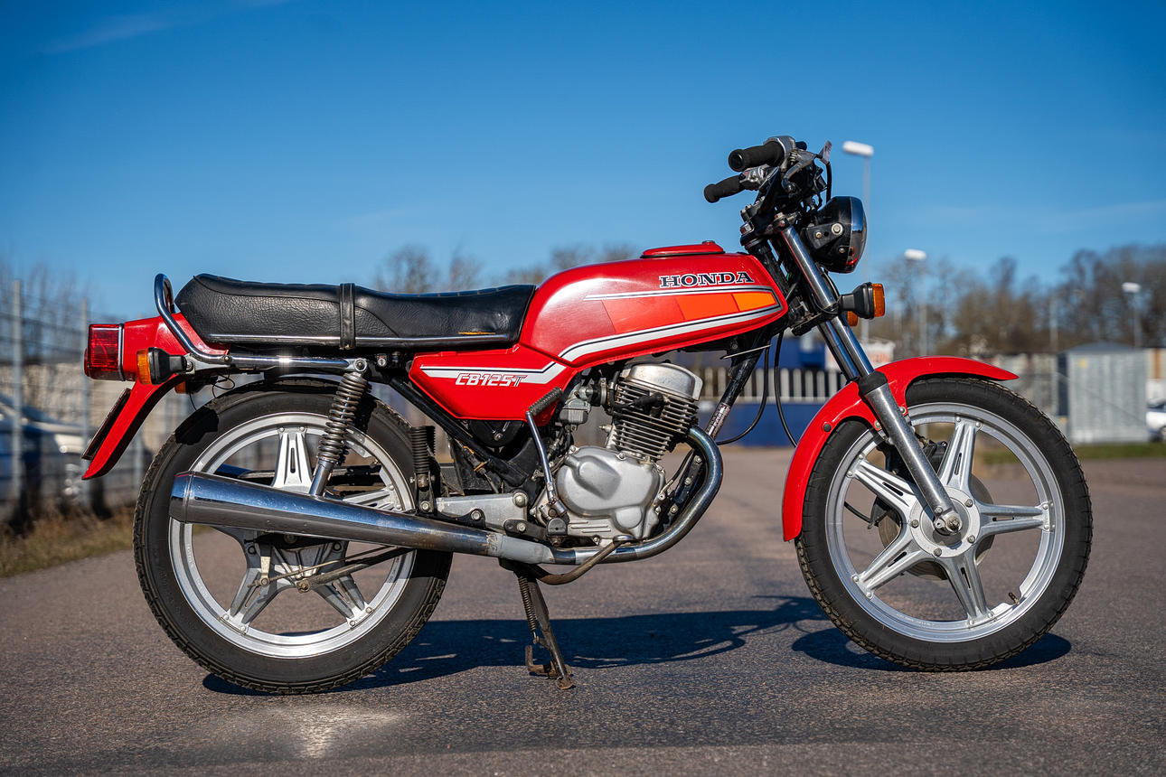 HONDA, modell CB125T, 1981, Japan.