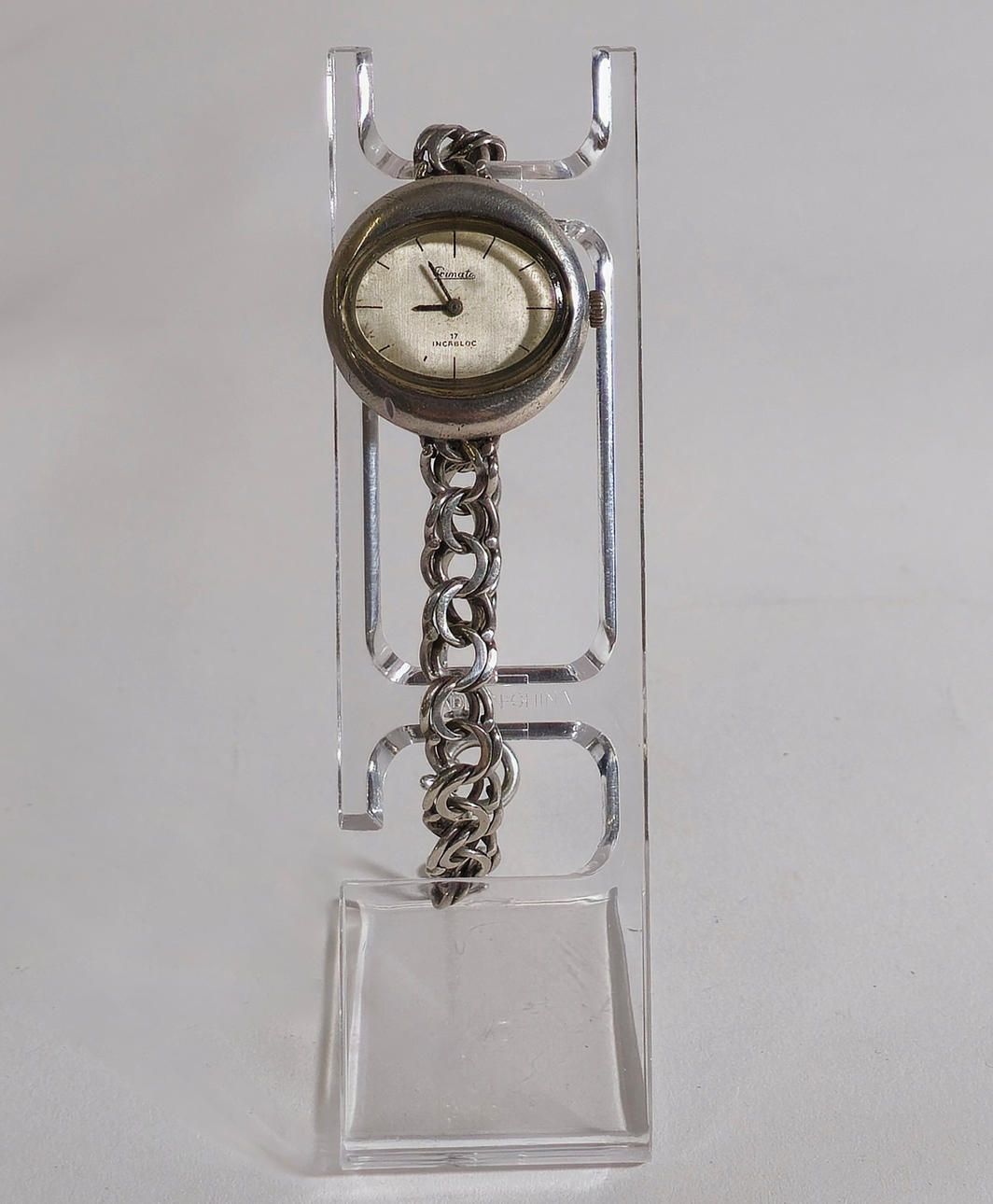 RENSA UPP. KVINNORS SILVERKLOCKA.