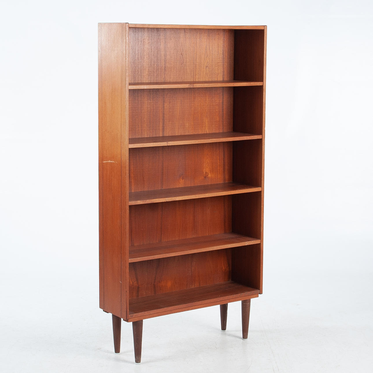 Bookcase, teak, 50-60s.
