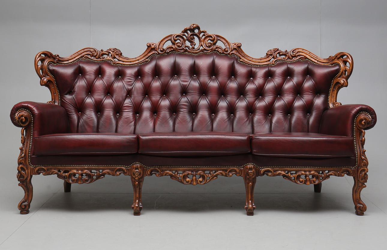 SOFFA, rokokostil, 1900-tal.