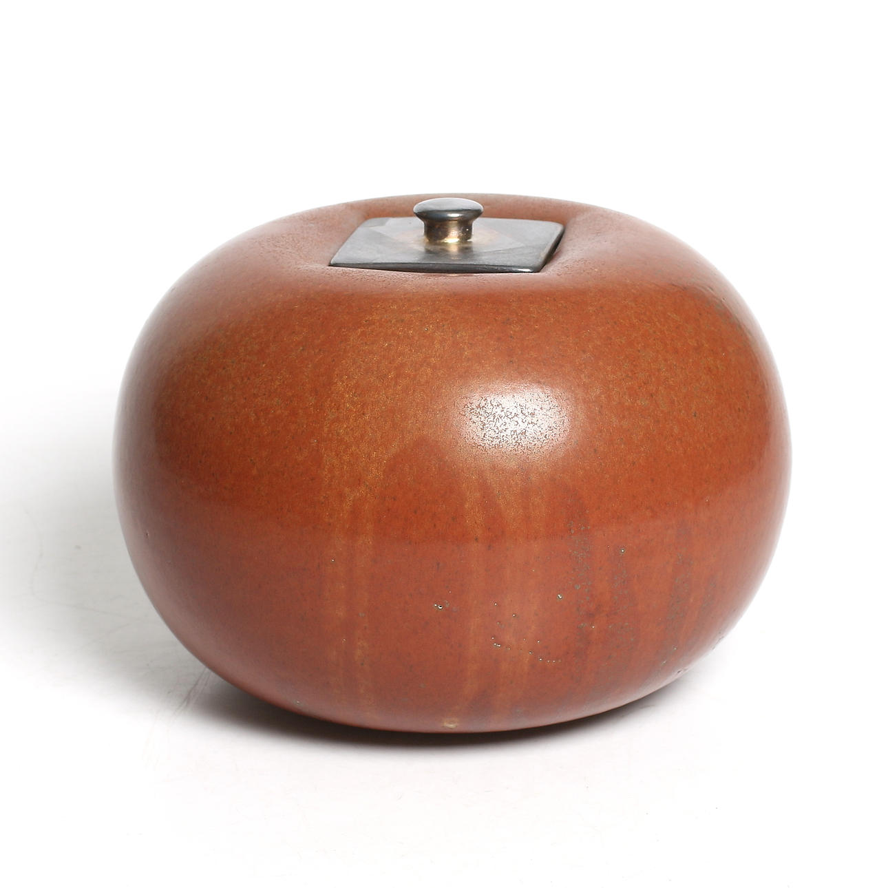 PAUL HOFF. LOCKURNA, stengods, pumpa, unikat nr. 95, signerad och daterad 1987.